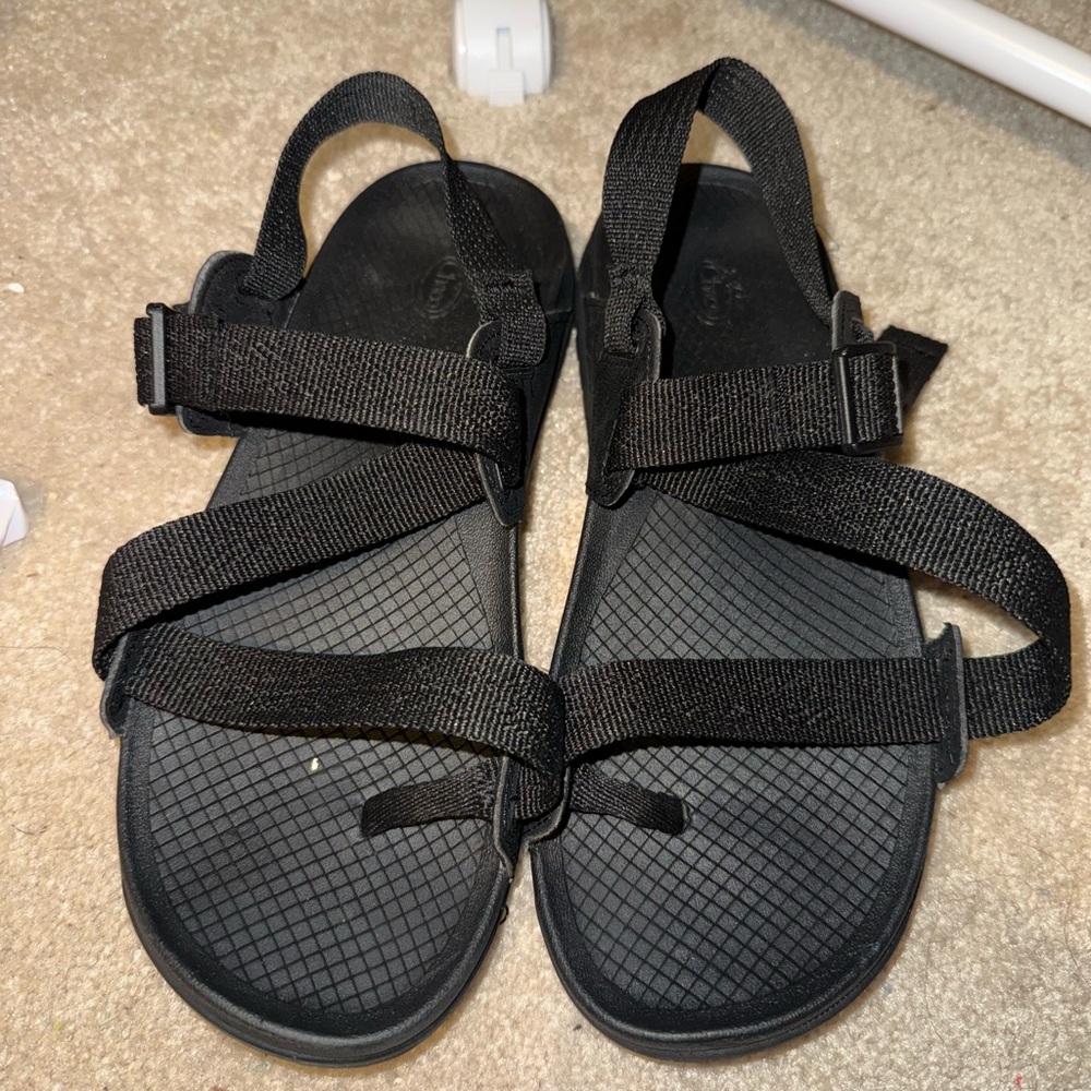 Chaco Women's Black Strappy Sandals
